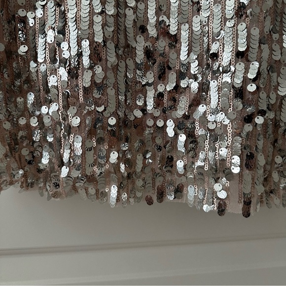 Lulus Shine Art Silver Sequin Mini Dress - Picture 6 of 6